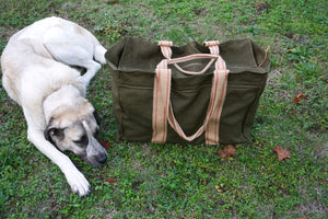 Green bag "L'aîné"