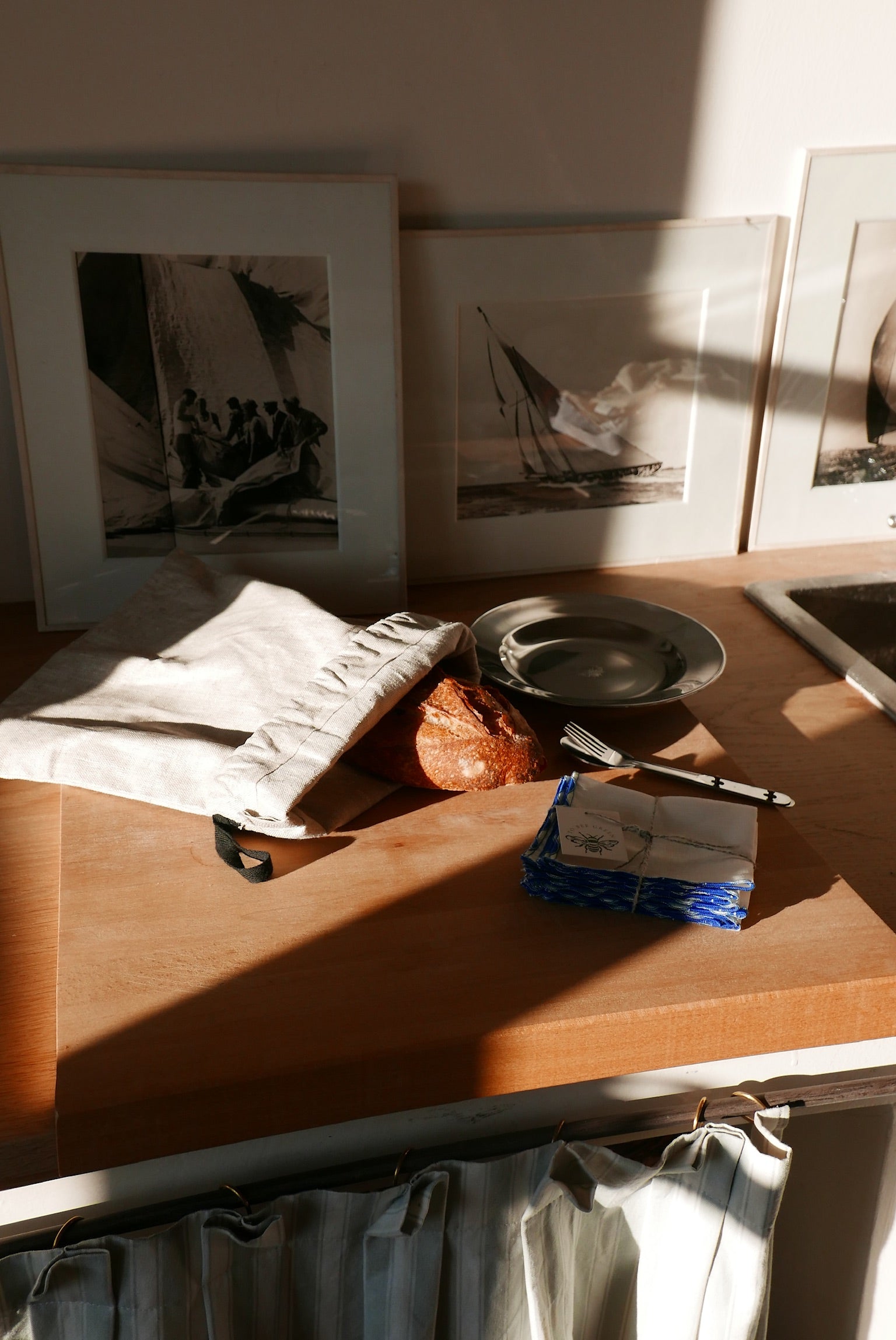 Set de serviettes de table Azur