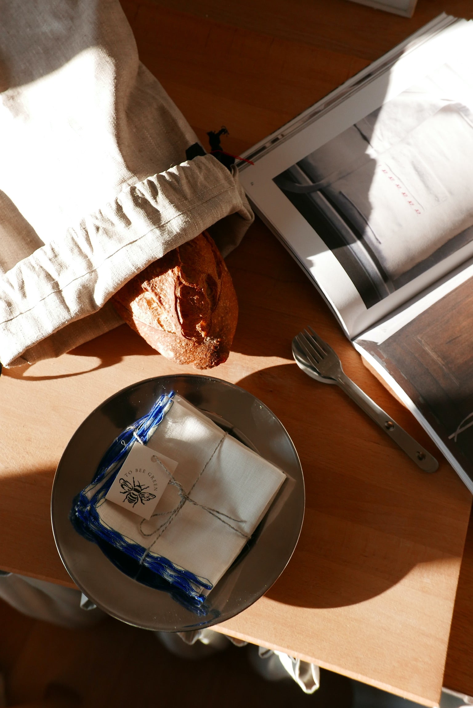 Set de serviettes de table Azur